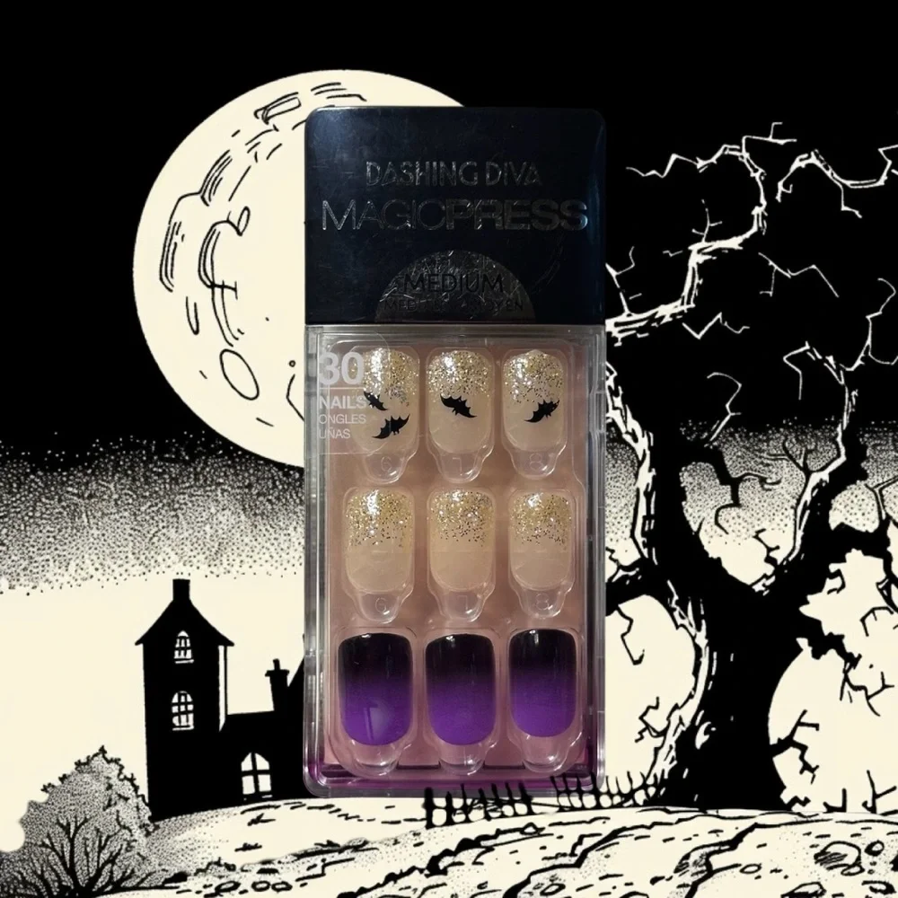 3 sets Halloween Press on Nail kits 🎃 Dashing Diva Magic Press on manicure - Picture 4 of 8